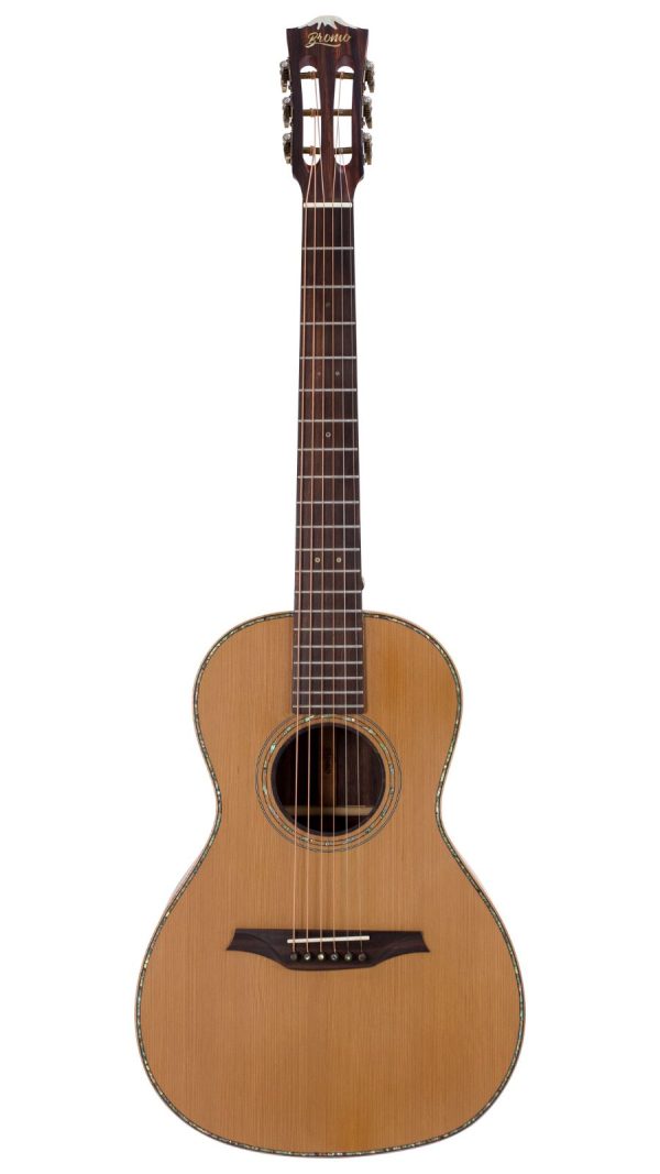 Bromo BAR6 | Rocky Series | Parlor Acoustic Guitar | all Solid | Carry Bag - Image 16