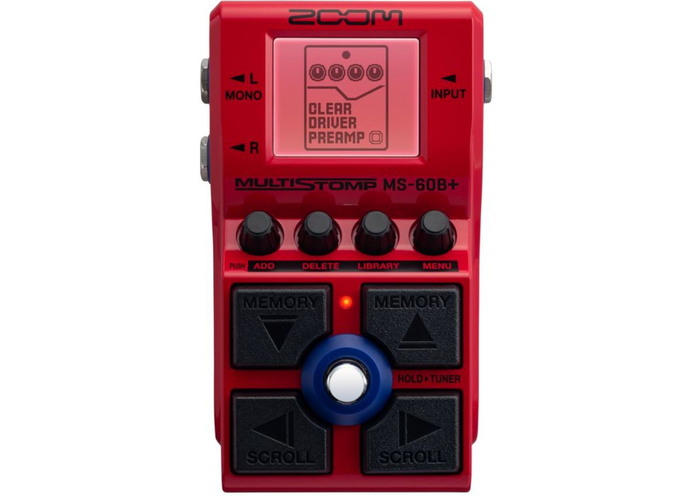 Zoom MS-60B Bass Multi Effects+ | Waltons Music Zoom MS-60B Bass Multi Effects+