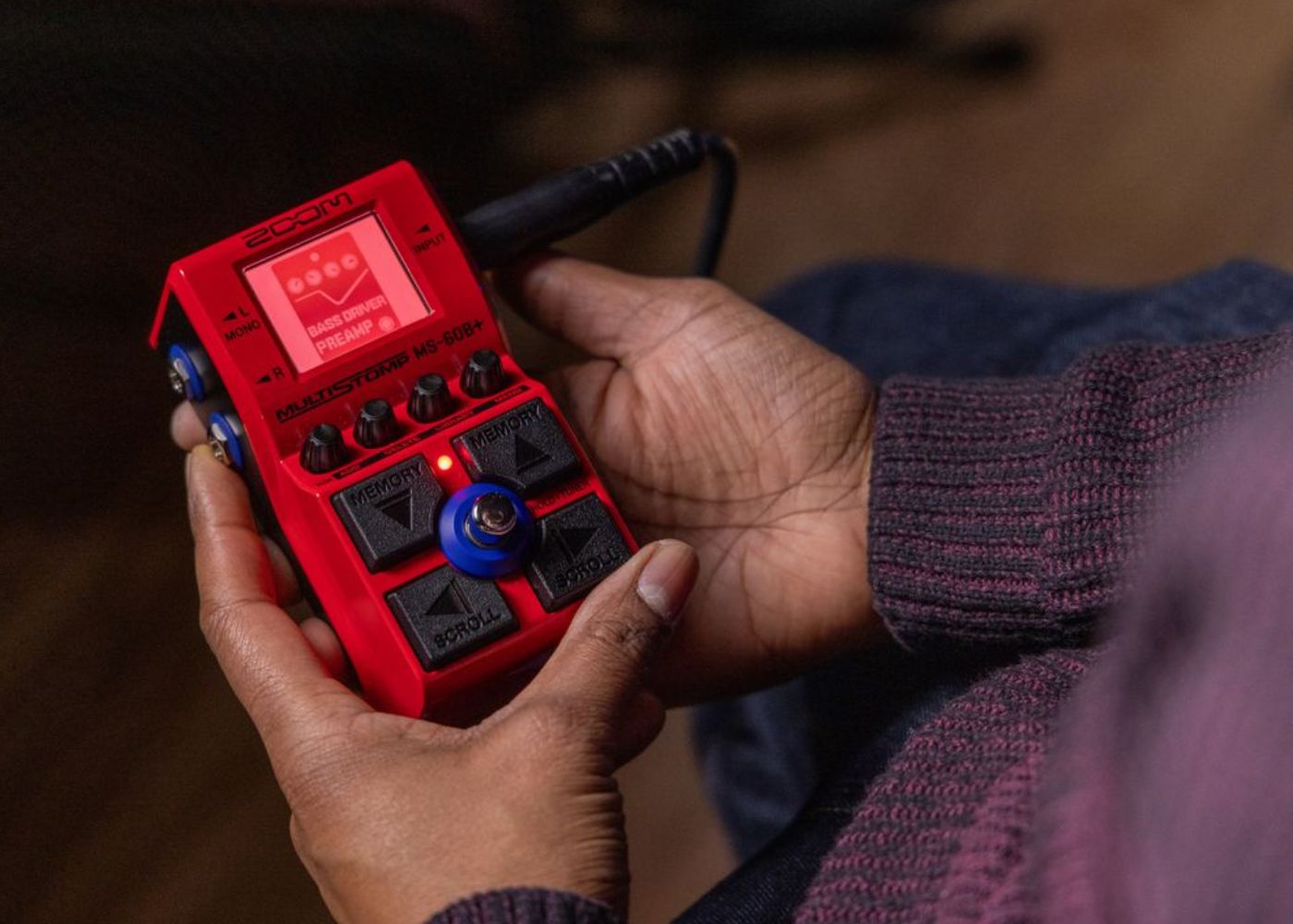 Zoom MS-60B Bass Multi Effects+ | Waltons Music Zoom MS-60B Bass Multi Effects+