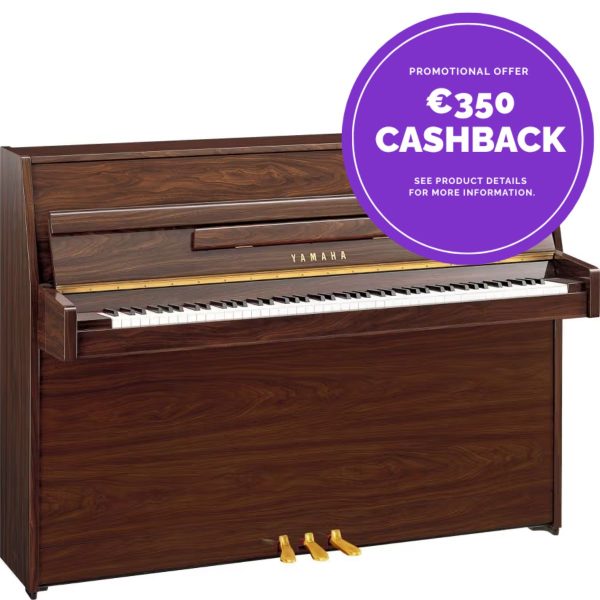 Yamaha B1 | Upright Piano | Polished Walnut | see €350 Cashback Offer