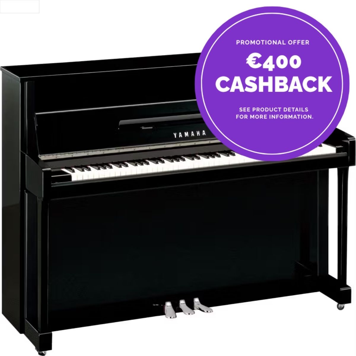 Yamaha B2 TransAcoustic Piano | Polished Ebony | see €400 Cashback Offer | Waltons Music Yamaha B2 TransAcoustic Piano | Polished Ebony | see €400 Cashback Offer