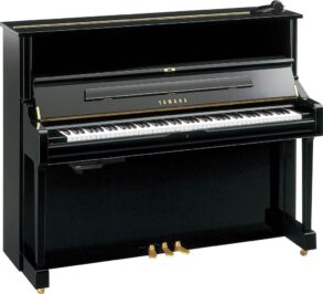 Yamaha U1SH Upright Silent Upright Piano| Polished Ebony