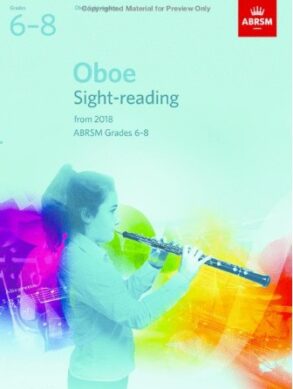 ABRSM Oboe Sightreading Test Grades 6 to 8