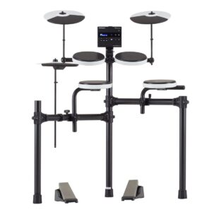 Roland TD02K-B1 | Drum Kit Bundle | Stool, Bass Drum Pedal, Headphones, sticks | Waltons Music Roland TD02K-B1 | Drum Kit Bundle | Stool, Bass Drum Pedal, Headphones, sticks