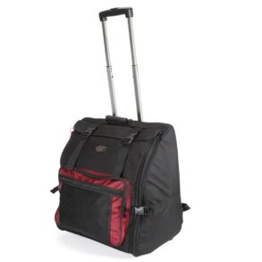 CNB PAB1600 WH48 | 48 Bass Piano Accordion trolley Bag | Black with wheels