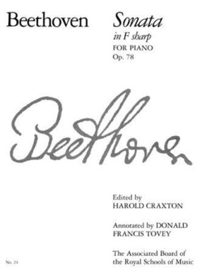 Beethoven | Piano Sonata in F sharp, Op. 78