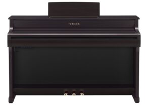 Yamaha CLP835 Deluxe Piano Bundle | Adjustable stool and Headphones | Black