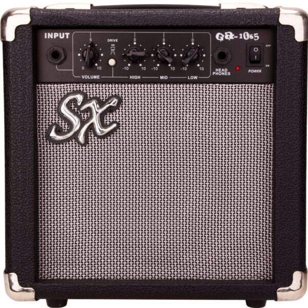 SX SE1 Strat Style Guitar Pack | Purple