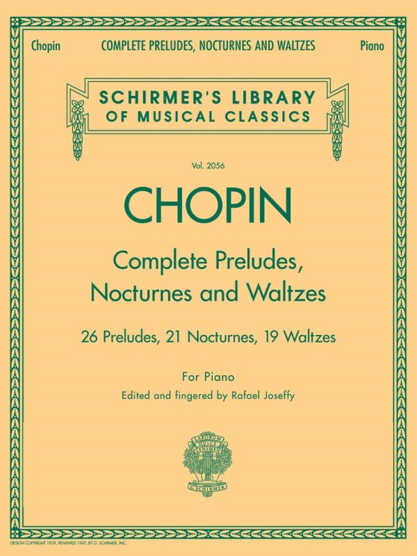 Chopin | Preludes, Nocturnes and Waltzes | Piano Solo