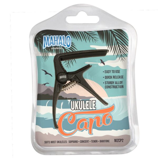 Mahalo Ukulele Capo | Black