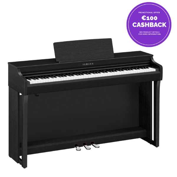 Yamaha Clavinova CLP825 | Home Piano | Black Walnut | Cashback Offer | Waltons Music Yamaha Clavinova CLP825 | Home Piano | Black Walnut | Cashback Offer