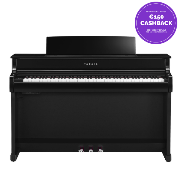 Yamaha Clavinova CLP845 | Home Piano | Polished Ebony | Cashback Offer | Waltons Music Yamaha Clavinova CLP845 | Home Piano | Polished Ebony | Cashback Offer
