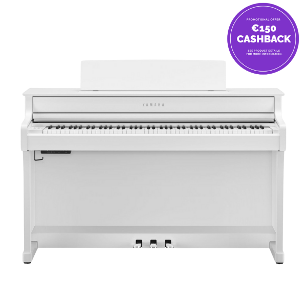 Yamaha Clavinova CLP845 | Home Piano | White | Cashback Offer | Waltons Music Yamaha Clavinova CLP845 | Home Piano | White | Cashback Offer
