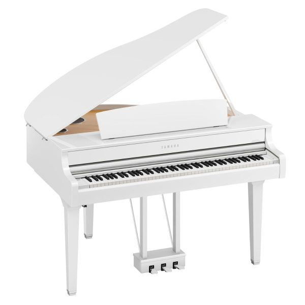Yamaha CL895GPWH Premium Digital Grand Piano | Polished White