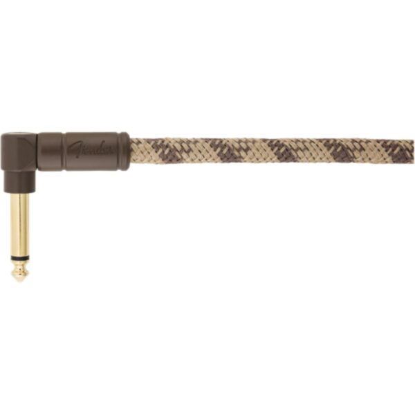 Fender Festival Hemp Instrument Cable | 18.6ft |Brown | 1 st+1 ra Jack