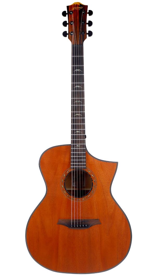 Bromo BAT4MC Tahoma Hillside Auditorium Cutaway |All Mahogany