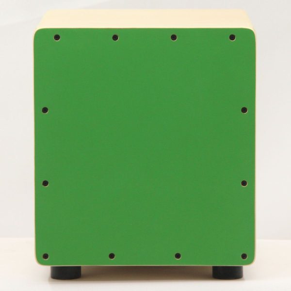Hands-On Cajon | 30cm High | Basswood Veneer | Green - Image 2