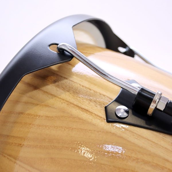 Hands-On Djembe | H 50.8cm  25cm Head | Natural Wood finish - Image 2