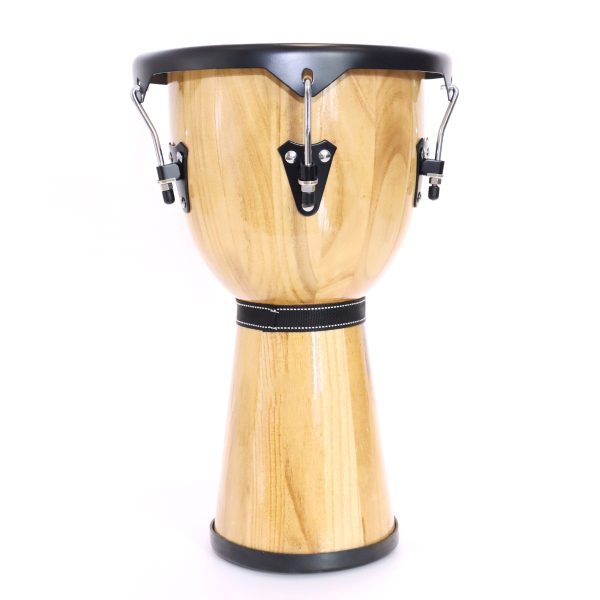 Hands-On Djembe | H 50.8cm  25cm Head | Natural Wood finish