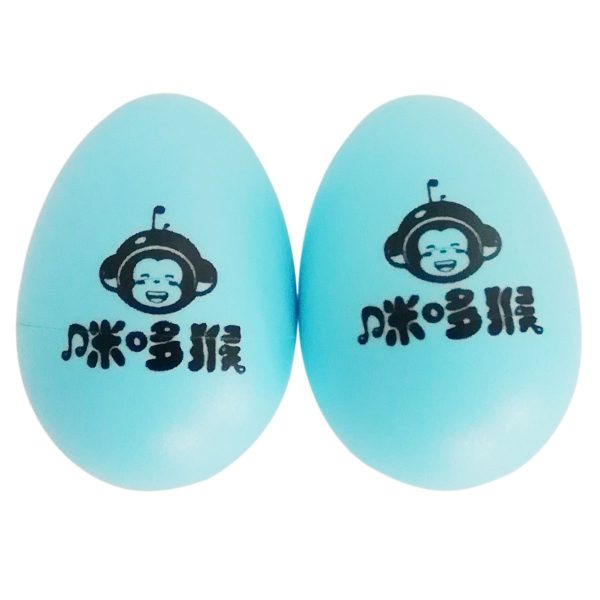 Hands-On | Plastic Egg Shaker Pair| 5.5cm * 4.0cm | Blue