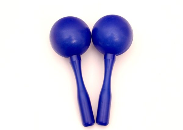 Hands-On Maracas Pair | 21cm * 8cm | Blue - Image 3