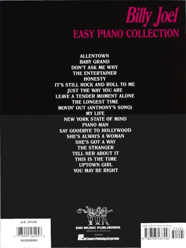 Billy Joel | Easy Piano Collection | Easy Piano - Image 6