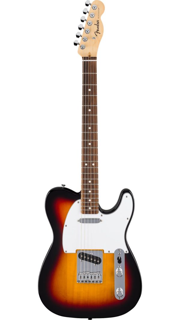 Standard Telecaster®, Laurel FB, White Pickguard, 3-Color Sunburst