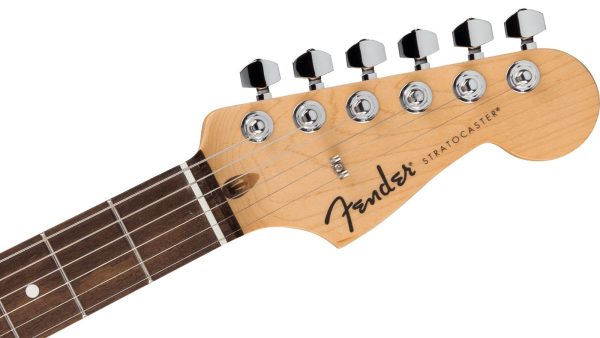 Standard Stratocaster, Laurel FB, White Pickguard, Aqua Marine Metallic - Image 3