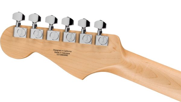 Standard Stratocaster, Laurel FB, White Pickguard, Aqua Marine Metallic - Image 2