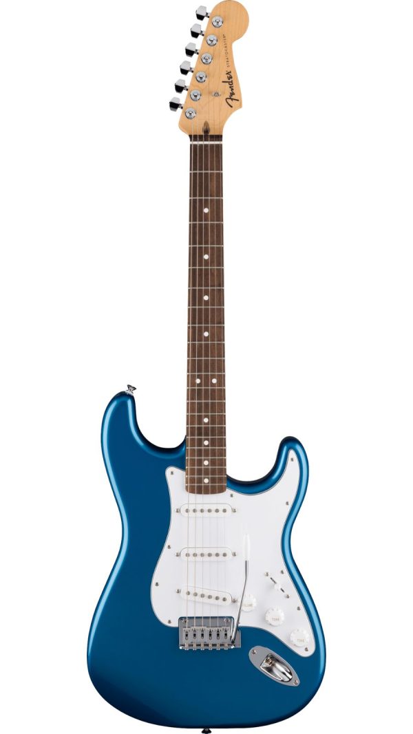 Standard Stratocaster, Laurel FB, White Pickguard, Aqua Marine Metallic
