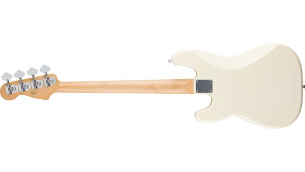 Standard Precision Bass®, Maple FB, Black Pickguard, Olympic White - Image 5
