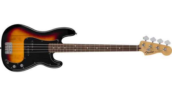 Standard Precision Bass®, Laurel FB, Black pickguard, 3-Colour SB - Image 6