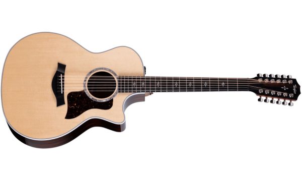 Taylor 454ce 12 string guitar | Sitka Spruce | Indian Rosewood |ES2 Electronics | Natural - Image 13