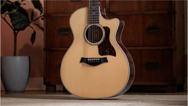 Taylor 454ce 12 string guitar | Sitka Spruce | Indian Rosewood |ES2 Electronics | Natural - Image 2
