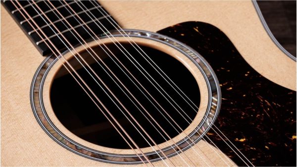 Taylor 454ce 12 string guitar | Sitka Spruce | Indian Rosewood |ES2 Electronics | Natural - Image 8