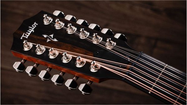 Taylor 454ce 12 string guitar | Sitka Spruce | Indian Rosewood |ES2 Electronics | Natural - Image 7