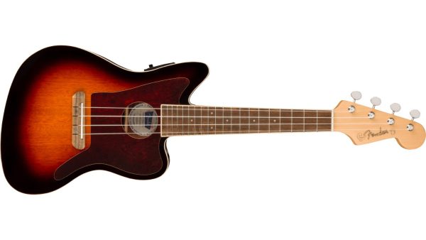 Fullerton Jazzmaster® Uke, Walnut Fingerboard | 3CSB - Image 8