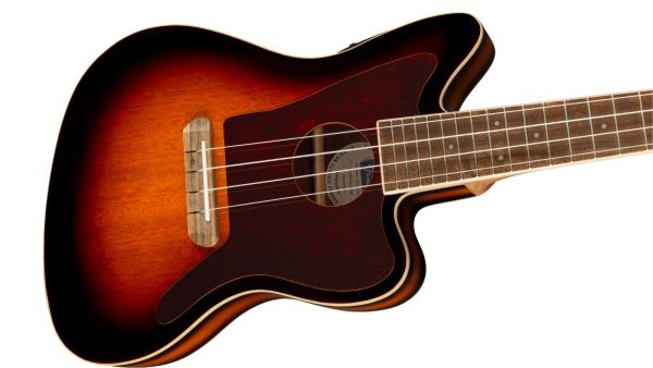 Fullerton Jazzmaster® Uke, Walnut Fingerboard | 3CSB - Image 5