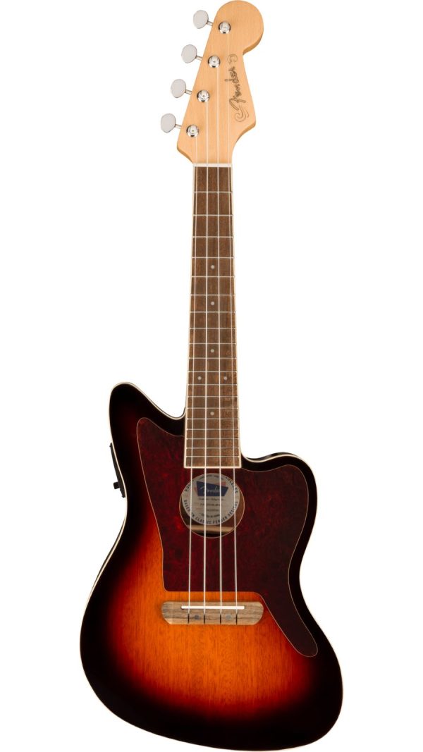 Fullerton Jazzmaster® Uke, Walnut Fingerboard | 3CSB