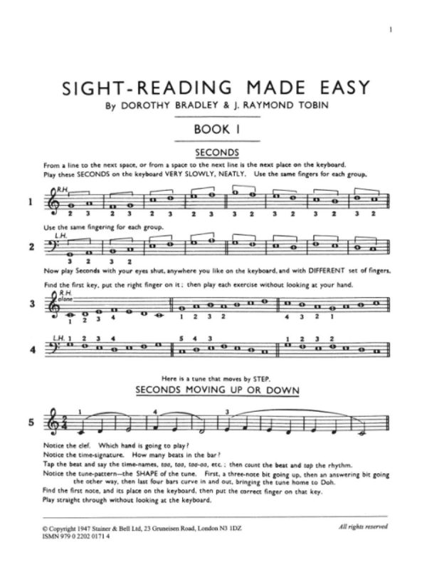 Bradley | Sight-Reading made Easy. Book 1. Primary - Image 2