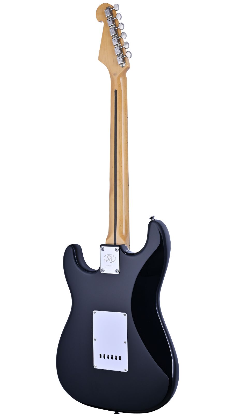 SX SST57-HSH Vintage style electric guitar | 2 humbucker, 1 single coil | Gigbag | Black | Waltons Music SX SST57-HSH Vintage style electric guitar | 2 humbucker, 1 single coil | Gigbag | Black - Image 4