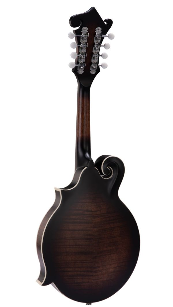 SX F Style Mandolin | Solid Top | Vintage Sunburst | With Bag - Image 4