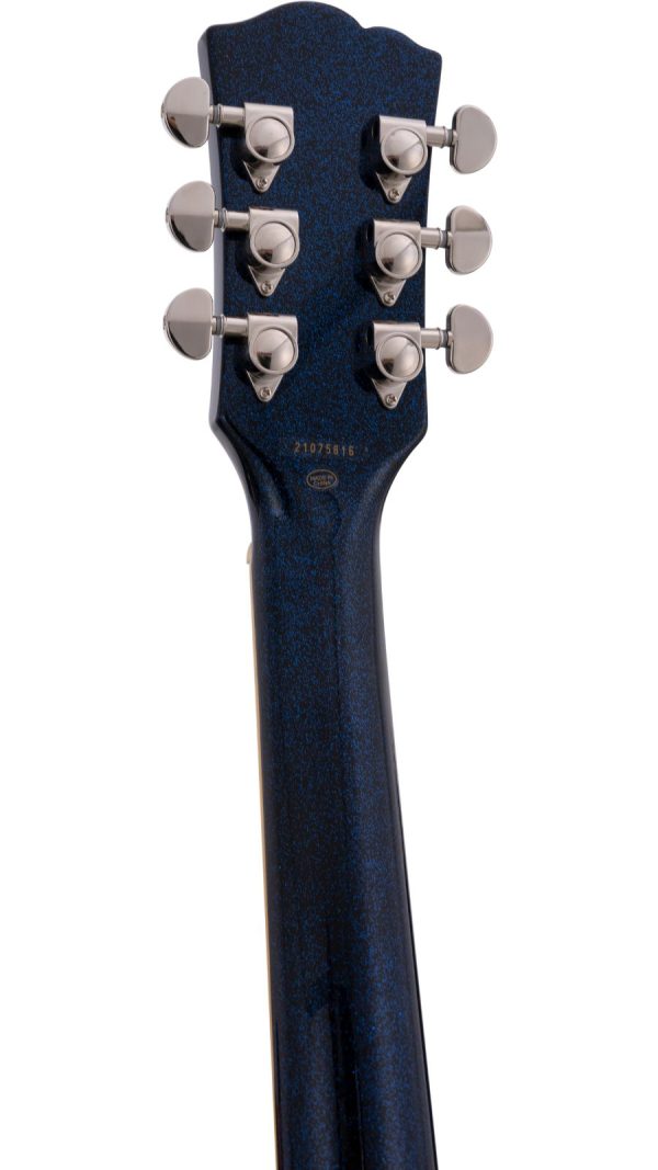 SX SEL6 | Semi-Hollow body Electric Guitar | Glitter Blue - Image 3