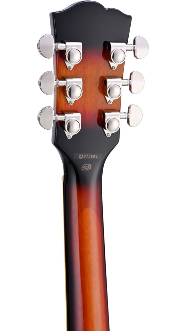 SX SEL6 | Semi-Hollow body  Electric Guitar | Vintage Sunburst - Image 3