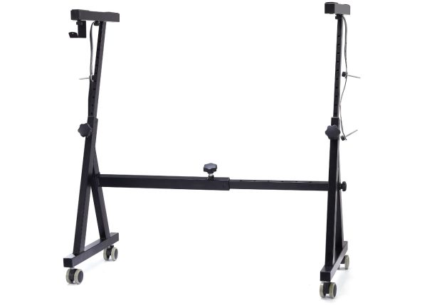 Platinum Deluxe adjustable Keyboard stand | Lockable universal wheels - Image 3