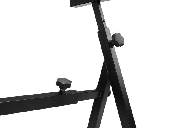 Platinum Deluxe adjustable Keyboard stand | Lockable universal wheels - Image 2
