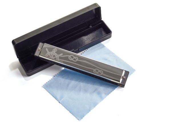 SX SHM024 Tremolo Harmonica | 24 double-hole | 48 Reeds - Image 4