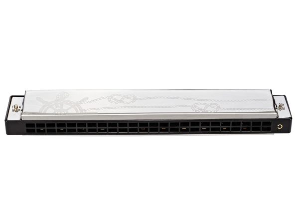 SX SHM024 Tremolo Harmonica | 24 double-hole | 48 Reeds - Image 3