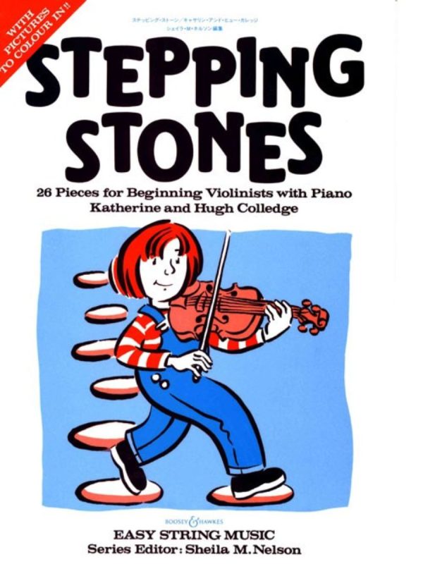 Stepping Stones | 26 pieces for Beginners Violin | with Piano Accomp | Book and CD