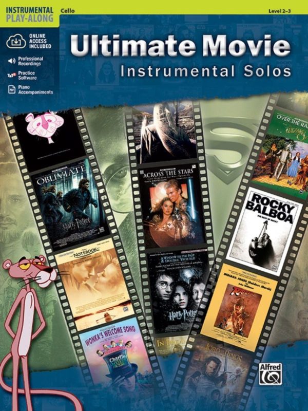 Ultimate Movie Instrumental Solos for Strings | Cello | Book-Online Audio
